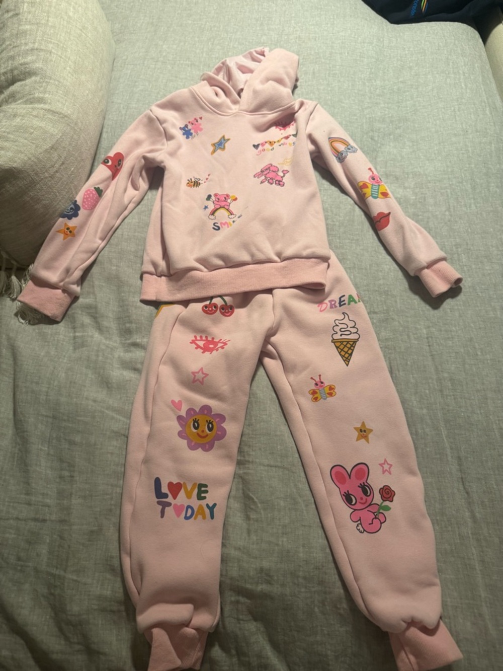 Lola & the boys Hoodie & Jogger Set